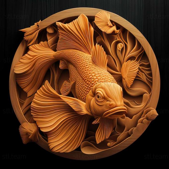 Animals Goldfish fish